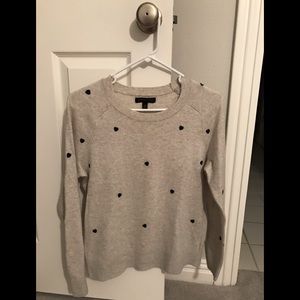 Banana Republic heart sweater